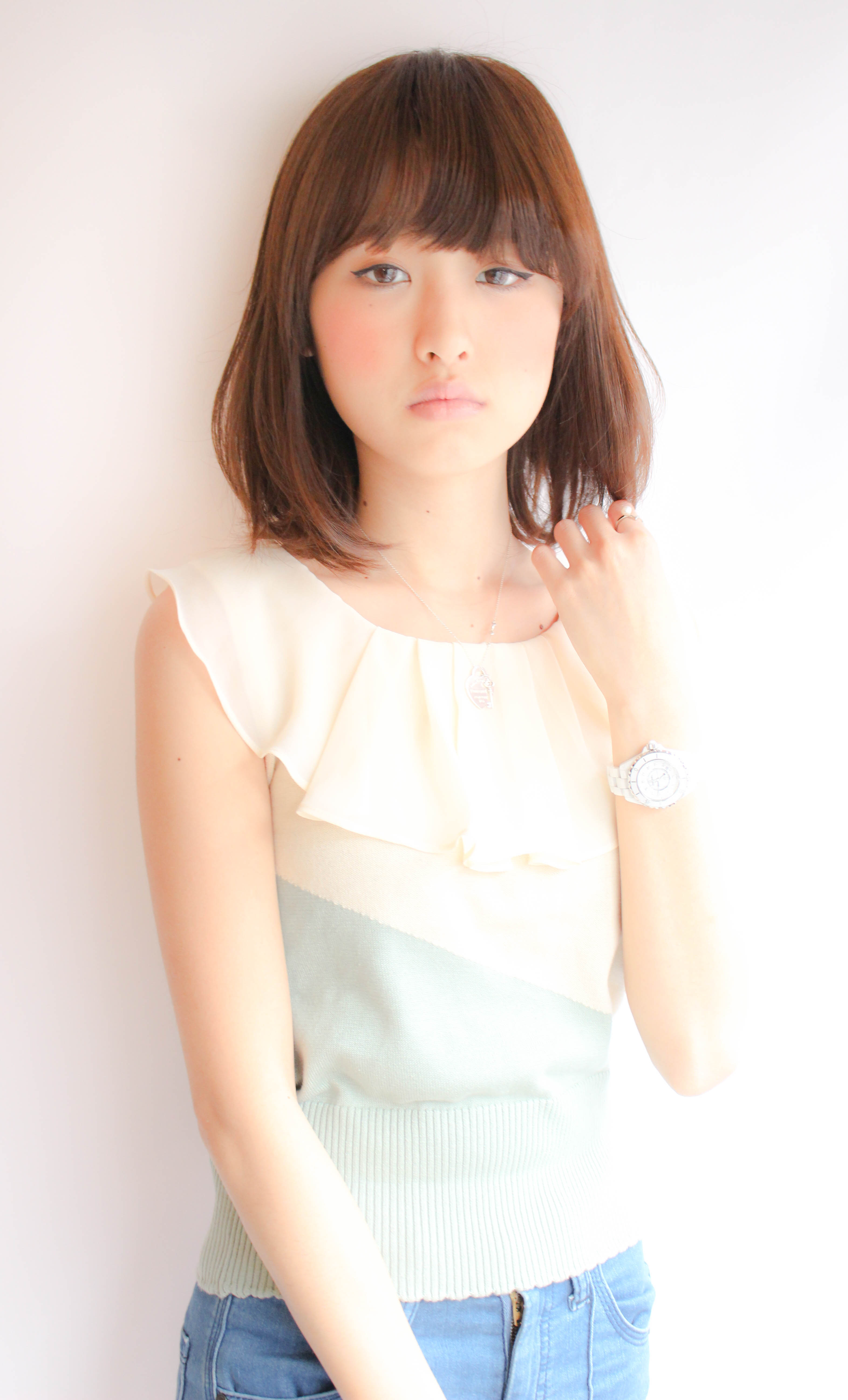 21年夏 ギリギリ結べる長さのボブで人気の髪型選 似合わせカットが上手い東京の美容師 美容室minx銀座 蛭田のブログ