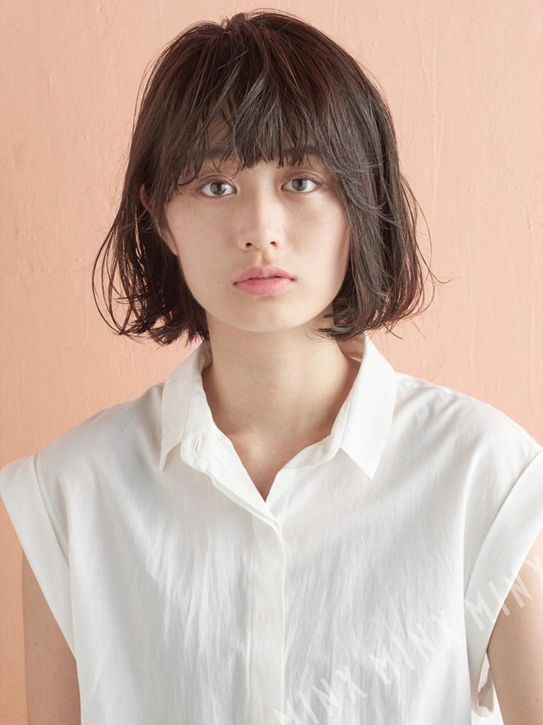 21年夏 人気の切りっぱなしボブをご紹介 似合わせカットが上手い東京の美容師 美容室minx銀座 蛭田のブログ