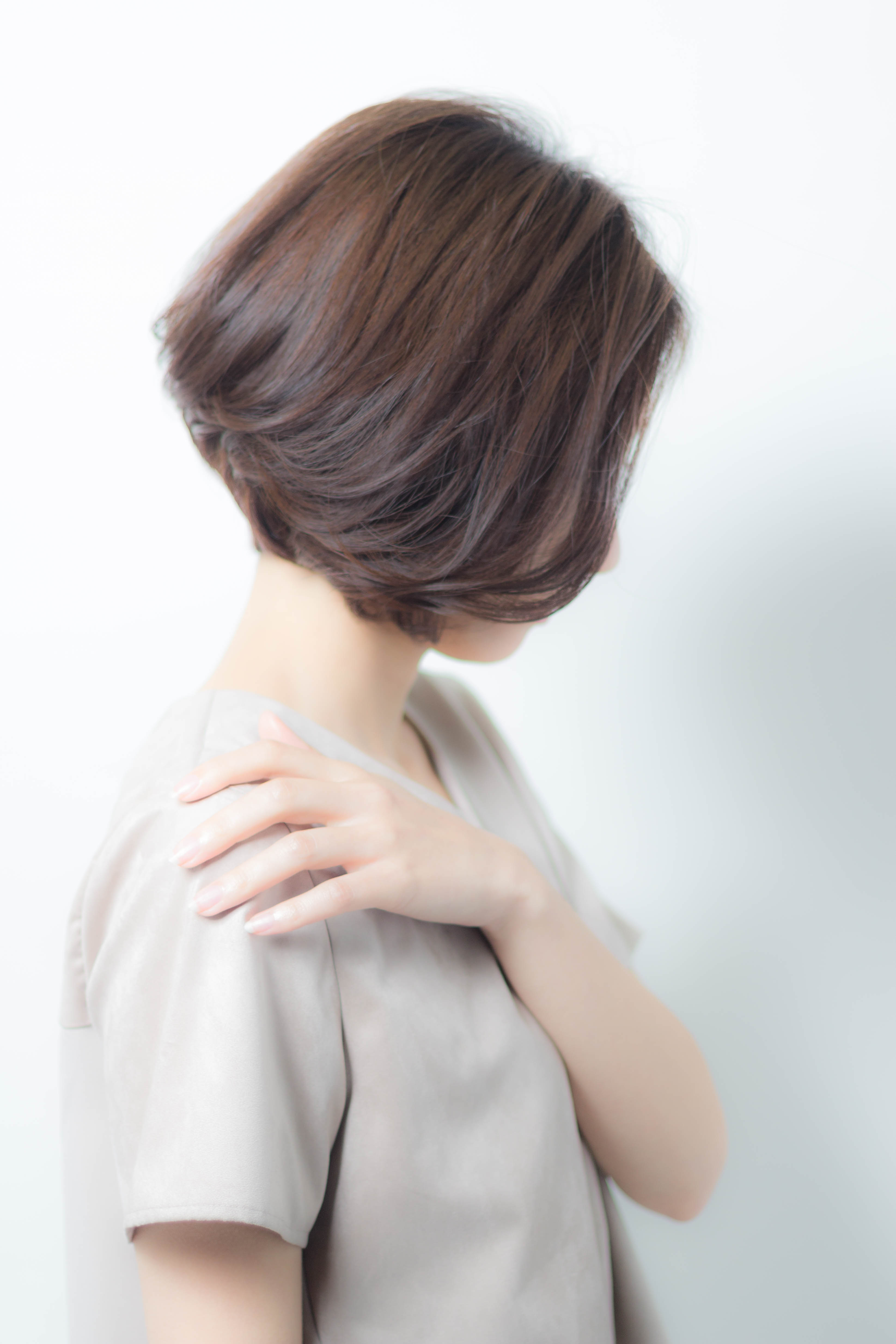 21年秋 グラデーションボブで ３６０ 綺麗なシルエットのヘアスタイルに 似合わせカットが上手い東京の美容師 美容室minx銀座 蛭田のブログ