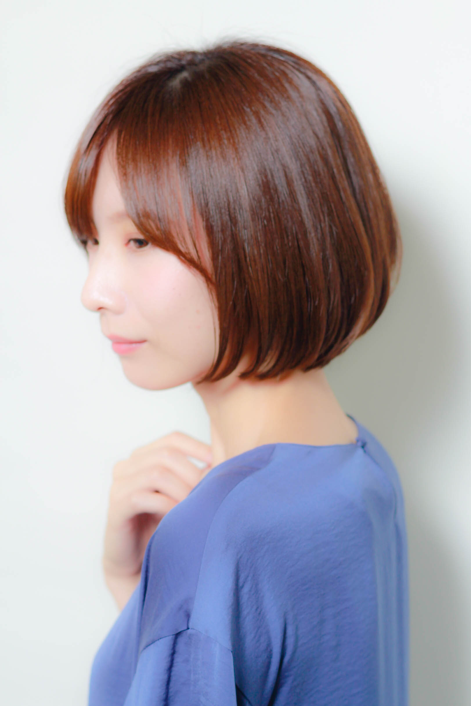 21年夏 ギリギリ結べる長さのボブで人気の髪型選 似合わせカットが上手い東京の美容師 美容室minx銀座 蛭田のブログ