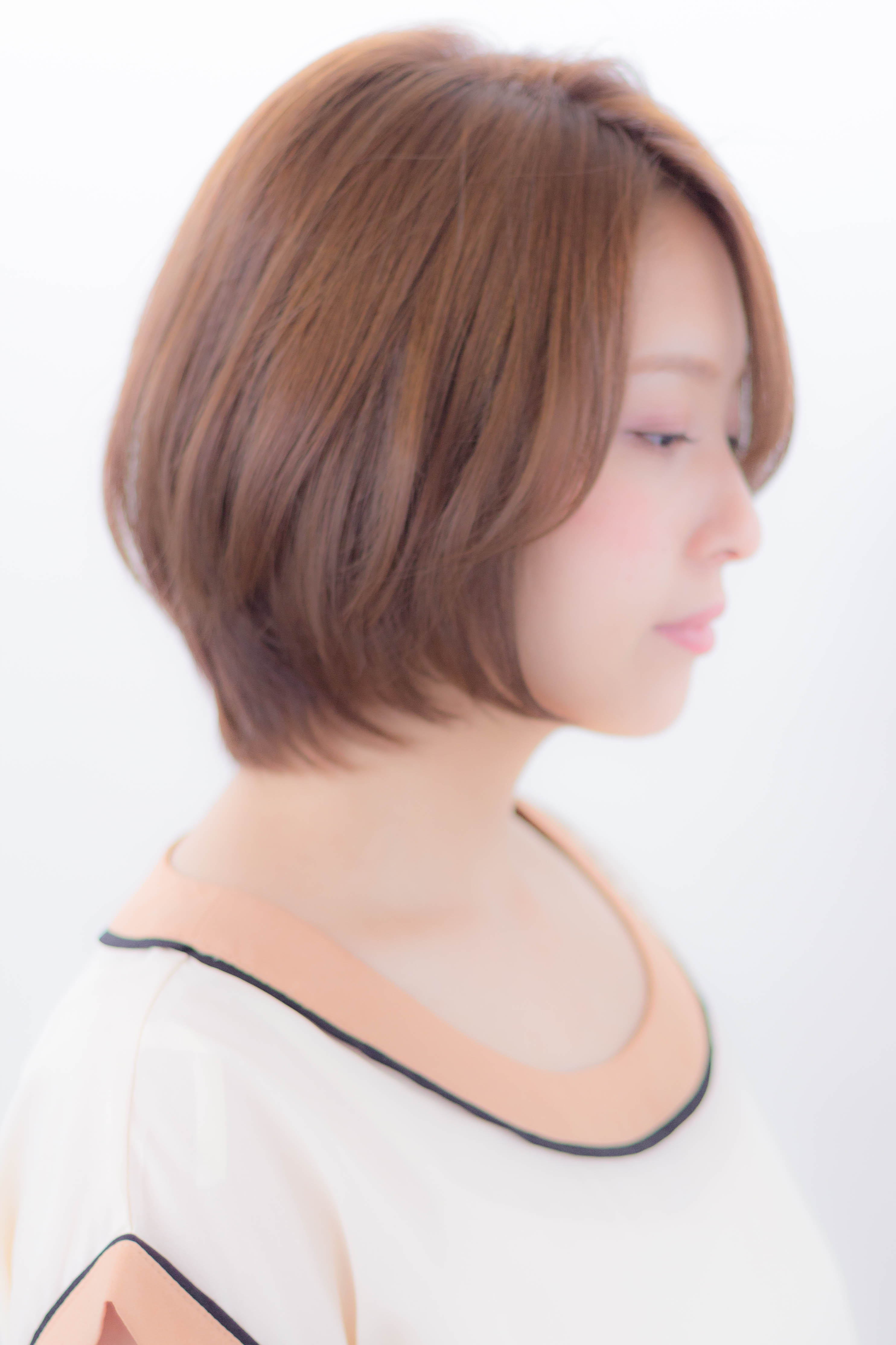 逆三角形さんに似合う髪型 顔型を綺麗に見せるポイントを解説 似合わせカットが上手い東京の美容師 美容室minx銀座 蛭田のブログ