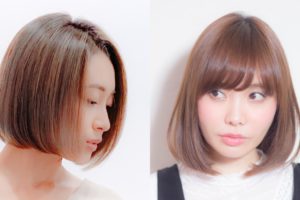 21年秋 ギリギリ結べる長さのボブで人気の髪型選 似合わせカットが上手い東京の美容師 美容室minx銀座 蛭田のブログ