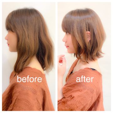 21年夏 人気の外ハネミディアムの髪型をご紹介 似合わせカットが上手い東京の美容師 美容室minx銀座 蛭田のブログ