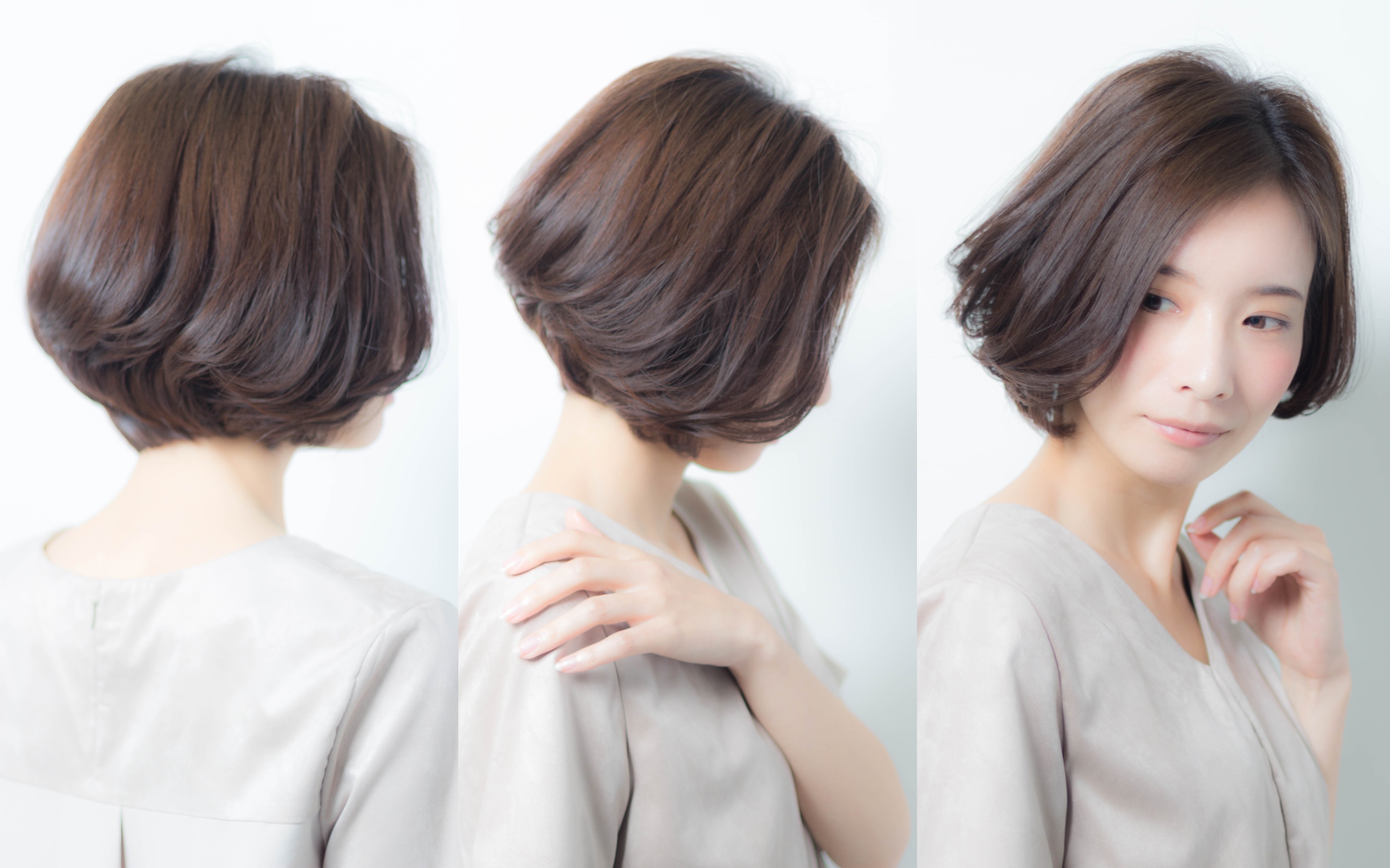 21年夏 グラデーションボブで ３６０ 綺麗なシルエットのヘアスタイルに 似合わせカットが上手い東京の美容師 美容室minx銀座 蛭田のブログ