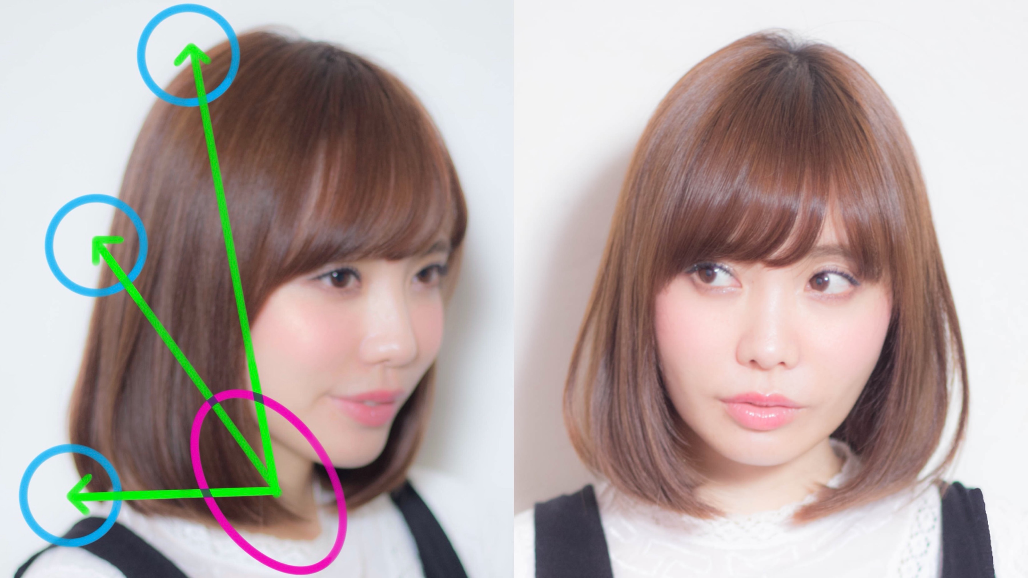 21年春 ギリギリ結べる長さのボブで人気の髪型選 似合わせカットが上手い東京の美容師 美容室minx銀座 蛭田のブログ